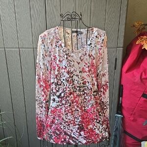 Women's Multicolor Long Sleeve Top